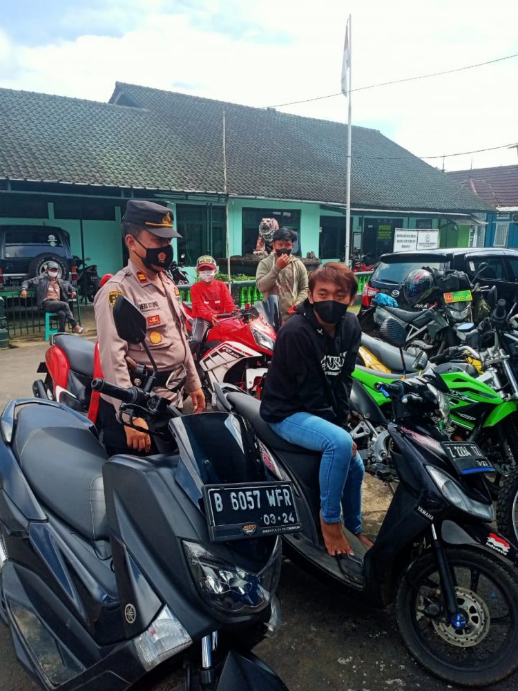 Polsek Panawangan Polres Ciamis Giat Operasi Yustisi l
