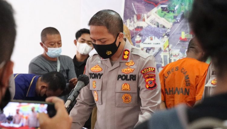 Satuan Reserse Kriminal Polres Ciamis Berhasil Ungkap Dua Perkara Tindak Pidana pencurian