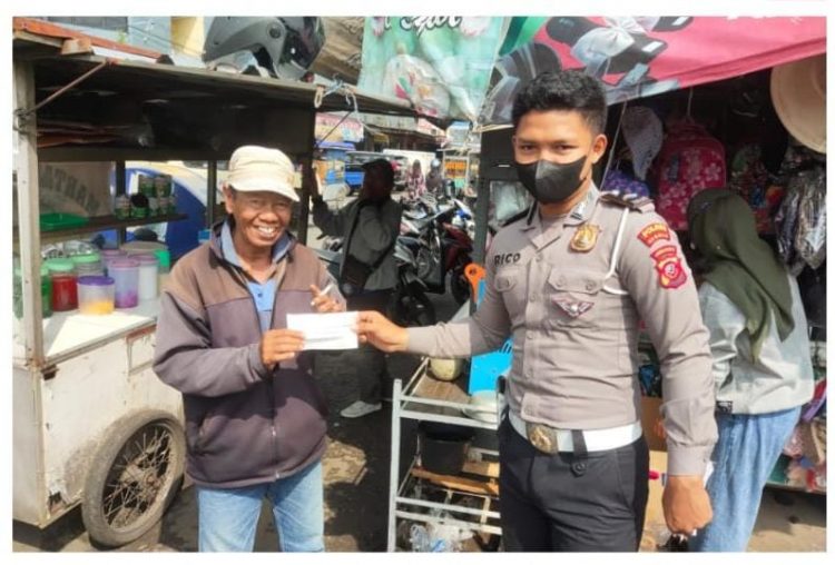 Satlantas Polres Ciamis Laksanakan Sosialisasi Dan Edukasi Protokol Kesehatan