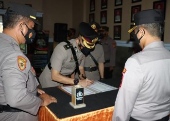 Kepolisian resor Ciamis Polda Jabar Gelar Sertijab Wakapolres.