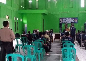 Polsek Panjalu Polres Ciamis Lakukan Monitoring Penetapan Nomor urut Calkades 2022