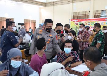 Gerai Vaksinasi Massal Kembali Digelar Digedung Islamic Center Ciamis