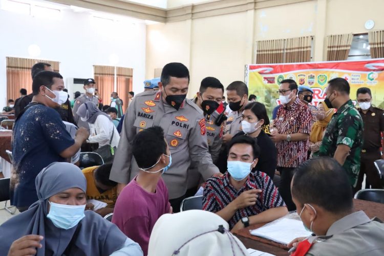 Gerai Vaksinasi Massal Kembali Digelar Digedung Islamic Center Ciamis