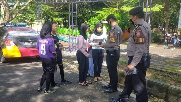 Polres Ciamis Polda Jabar Terus Berupaya Lakukan Dan Gelar Ops Yustisi Guna Cegah Covid 19