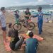 Sat Pol Airud Polres Ciamis Lakukan Patroli Pengamanan Dipantai Pangandaran