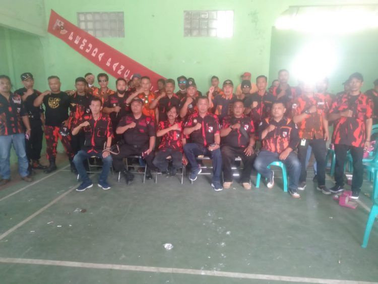 Ormas PP PAC Cihaurbeuti Gelar Rapat Bulanan Dan Bagikan KTA Anggota Baru