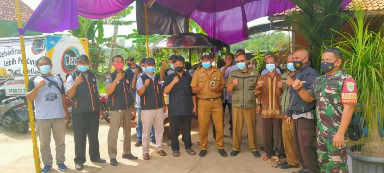 Kepolisian Resor Ciamis Polda Jabar Monitoring Kampanye Calkades Desa Handapherang