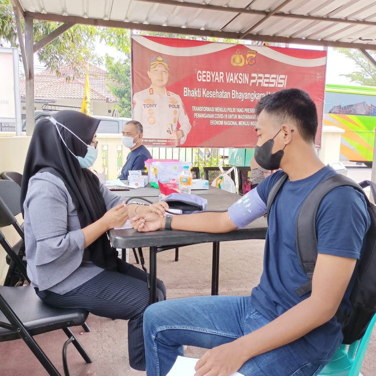 Polres Ciamis Polda Jabar Buka Gerai Vaksinasi Presisi Diklinik Pratama