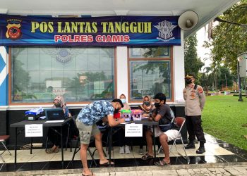 Upaya Percepatan Capaian Vaksinasi Terus Gencar Dilakukan oleh Jajaran Polres Ciamis