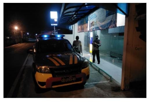 Guna antisipasi Tindak Kriminalitas Kini Polsek Cihaurbeuti Giat Patroli Biru