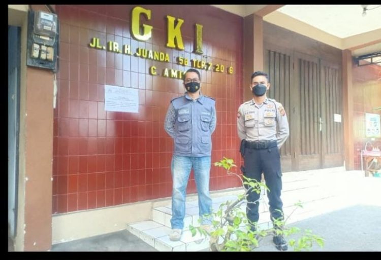 Polres Ciamis Polda Jabar Siagakan Personelnya Untuk Pengamanan Sejumlah Gereja