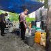 Sat Samapta Polres Ciamis Lakukan Pemantauan Ketersediaan Bahan Pokok Selama Bulan Ramadan di pasar Subuh Ciamis