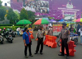 Polres Ciamis Siagakan Sejumlah Personel Lakukan Pemantauan Ngabuburit