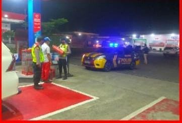 Dalam Rangka Antisipasi Kriminalitas Personel Polres Ciamis Giat Patroli Biru
