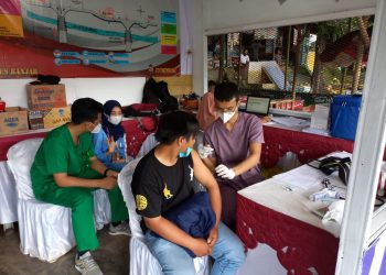 Pos Pam dan Pos Yan di Kota Banjar Menyiapkan Gerai Vaksinasi