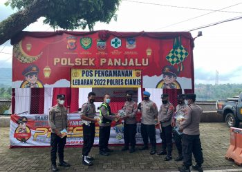Dokkes Polres Ciamis Polda Jabar Giat Safari Keseluruh Pos Operasi Ketupat Lodaya 2022