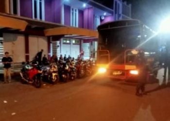 Polres Ciamis Bersama Brimob Polda Jabar Giat Patroli KRYD Guna Cegah Aksi Kriminalitas