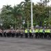 Ratusan Personel Gabungan Polres Ciamis Gelar Apel Siaga Pengamanan Jelang Malam Takbir