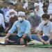 Kapolres Ciamis AKBP Tony Prasetyo Yudhangkoro SH S.I.K, M.T. Laksanakan Sholat Idul Fitri di Halaman Mapolres Ciamis
