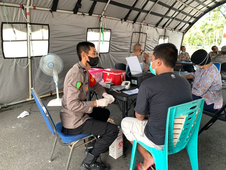 Selama Ops Ketupat Lodaya 2022 Pos Terpadu Alun-Alun Ciamis Sedia Layanan Vaksinasi Bagi Pemudik