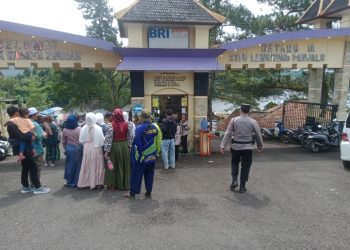 Kepolisian Resor Ciamis Poda Jabar Lakukan Patroli di Obwis Situ Lengkong Panjalu