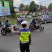 Personel Pos Pelayanan Cihaurbeuti Giat Pengamanan Atur Lalin Ops Ketupat Lodaya 2022
