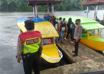 9 Personel Pos Pam Panjalu Siaga Lakukan Pengamanan Di Kawasan Obwis Situ Lengkong