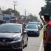 Tim Urai Kemacetan Polres Ciamis Lakukan Atur Lalin Simpang Tiga pasar Imbanagara