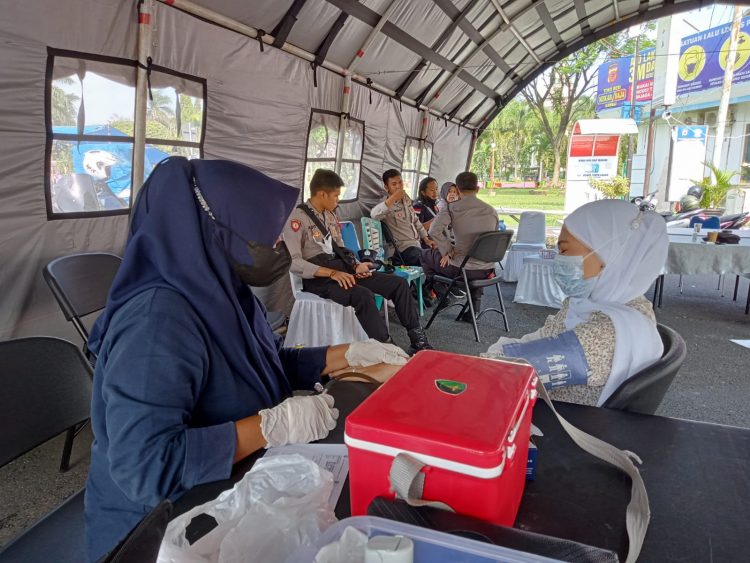 Pos Terpadu Alun Alun Ciamis Sedia Pelayanan Vaksinasi Covid 19 Bagi Pemudik arus Balik