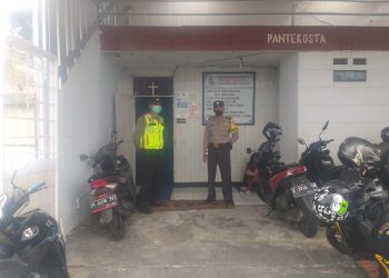 Kebaktian rutin di Gereja Pantekosta Berjalan Lancar