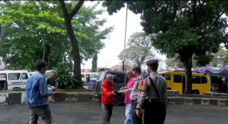 Sat Samapta Polres Ciamis Polda Jabar Terus Intens Lakukan Upaya Cegah Penyebaran Covid 19