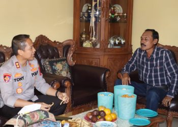 Sambut Hari Bhayangkara ke 76, Polres Ciamis Polda Jabar Giat Anjangsana Ke Purnawirawan Dan Warakawuri