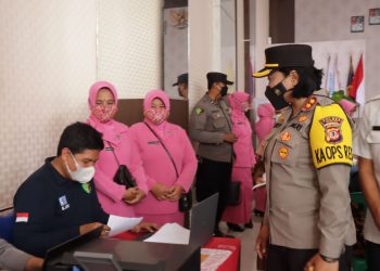 Sambut Hari Bhayangkara Ke-76, Polres Banjar Gelar Pengobatan Gratis dan Vaksinasi serta Bagikan Doorprize