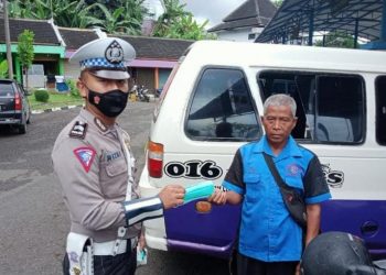 Satlantas Polres Ciamis Polda Jabar Giat Dikmas Tentang Lalu Lintas