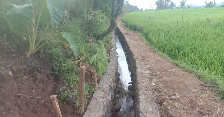 P3TGAI Desa Sanding Taman Ciamis, Maksimalkan Pasokan Air Untuk Puluhan Hektar Sawah