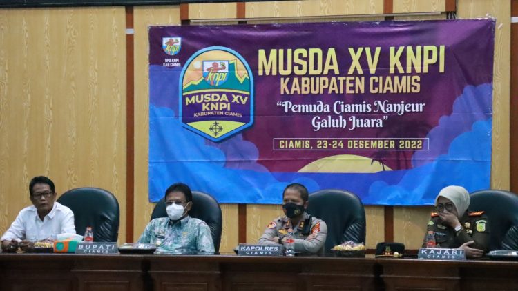 Kapolres Ciamis Polda Jabar Hadiri Musda KNPI Ke – XV