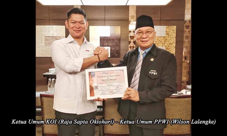 PPWI dan KOI Siap Jalin Kerjasama
