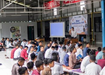 Ribuan Siswa SMK Negeri 1 Kawali Antusias Mengikuti Program SmarTren 1444 H