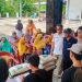 Polres Ciamis Monitoring Penyaluran Bantuan Beras Ketahanan Pangan ke 393 KPM di Desa Bantarsari