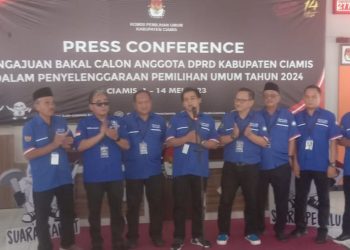 DPD PAN Ciamis Serahkan Berkas Pencalonan Bacaleg DPRD 2024 ke KPU