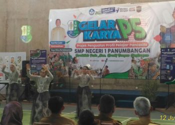 Wujud Implementasi KurMer SMPN 1 Panumbangan Gelar Karya P.5 Projek Penguatan Profil Pelajar Pancasila