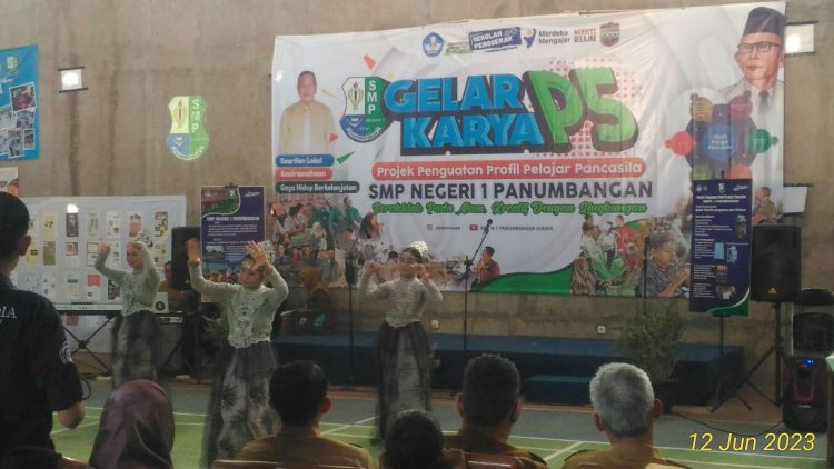 Wujud Implementasi KurMer SMPN 1 Panumbangan Gelar Karya P.5 Projek Penguatan Profil Pelajar Pancasila