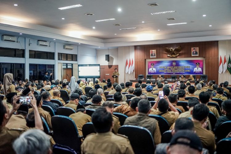 Buka FGD Indeks Desa Membangun, Bupati Sampaikan Grade Pembangunan Desa di Ciamis Setiap Tahun Terus Meningkat
