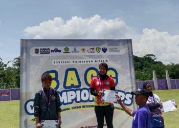 Tiga Medali Kejuaraan Atletik Sukses Diboyong Siswa MAN 2 Ciamis Dalam Acara SAGC championships 2024