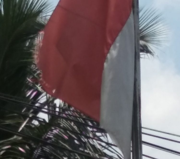Diduga Tidak Hargai Para Pejuang Lurah Bantarsari Biarkan Bendera Merah Putih Lusuh dan Sobek Berkibar Ditiang.