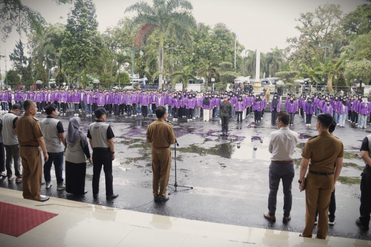 Sebanyak 953 Mahasiswa Unigal Resmi Dilepas Oleh Bupati Ciamis Ikuti KKN