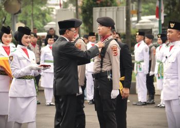 Sebanyak 52 Paskibraka Terbaik Tahun 2025 Dikukuhkan Oleh Bupati Ciamis.