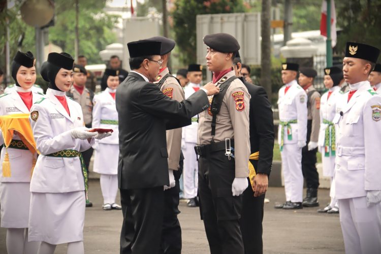 Sebanyak 52 Paskibraka Terbaik Tahun 2025 Dikukuhkan Oleh Bupati Ciamis.