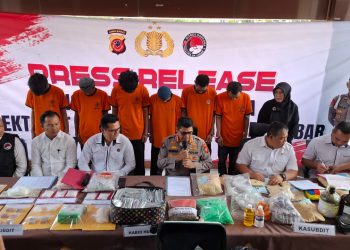 Satu Bulan, Polda Jabar Ringkus 317 Tersangka dari 257 Kasus Narkoba