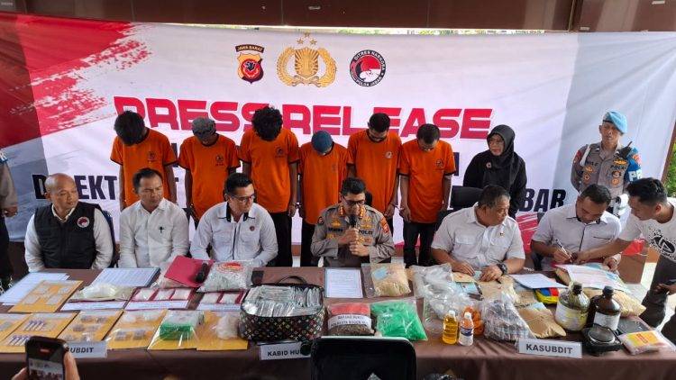 Satu Bulan, Polda Jabar Ringkus 317 Tersangka dari 257 Kasus Narkoba